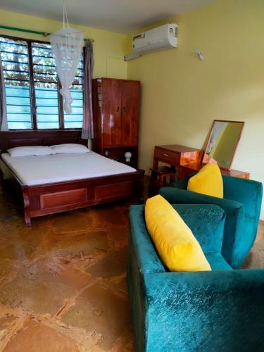 Postel nebo postele na pokoji v ubytování Sea Breeze Self Contained Rooms