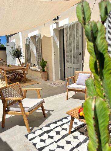 Casa Andréa Agreable T3 avec grand jardin à 3mn de la plage