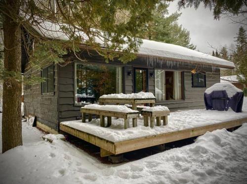 Galeriebild der Unterkunft Peaceful lakeside cottage great for a staycation. in Dwight