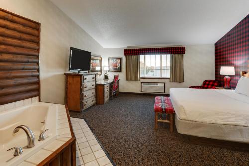 Postel nebo postele na pokoji v ubytování Stoney Creek Hotel Des Moines - Johnston