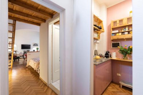 Kuchyň nebo kuchyňský kout v ubytování Proconsolo Donatello Apartment by Mamo Florence