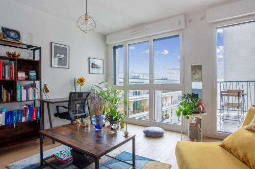 Cosy and bright T2 with balcony in Clichy - Welkeys
