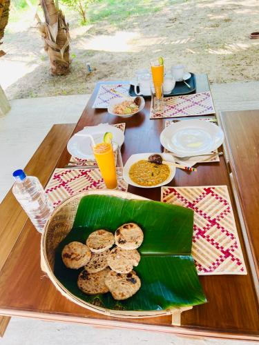 Comida en la pensión o alrededores