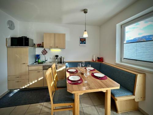 Kuchyň nebo kuchyňský kout v ubytování Apartment Kitzsteinhorn