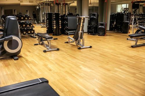 Pusat kecergasan dan/atau kemudahan kecergasan di Quality Hotel Strand Gjøvik