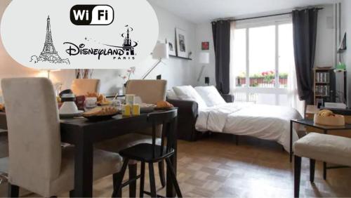 Appartement 6 pers meublé et équipé 35mn de Paris