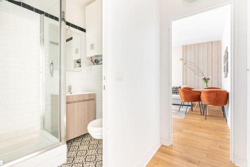 Kúpeľňa v ubytovaní Appartement Champ de Mars - Augereau