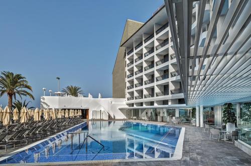 a rendering of a hotel with a swimming pool at Don Gregory by Dunas - Adults Only in San Agustin