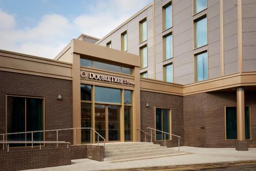 a rendering of the front of a building at Doubletree By Hilton Hull in Hull