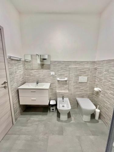 Bilik mandi di Alloggio Tobia centro Biella