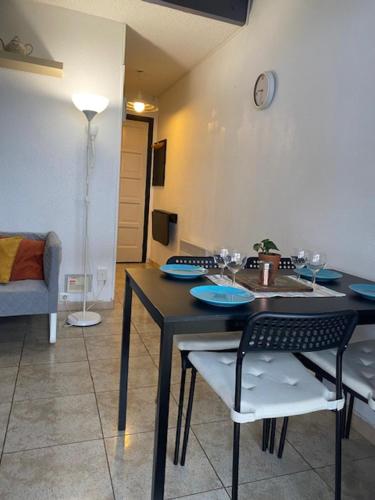 Coin salon dans l'établissement Neus del Pas