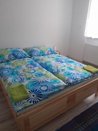 Krevet ili kreveti u jedinici u okviru objekta Apartmány Líška