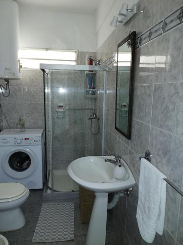 Koupelna v ubytování Habitación Privada
