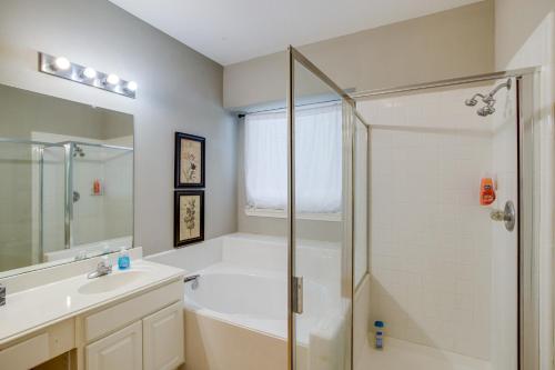 Bathroom sa Peaceful Humble Home with Game Room and Outdoor Spots!