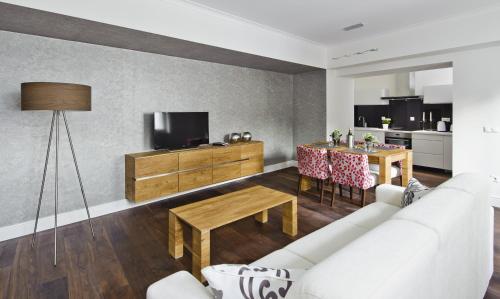 Кухня или мини-кухня в Adele Boutique Hotel
