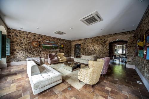 Posezení v ubytování Atrium Hotel Quinta De Pedras