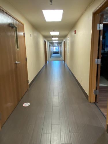 an empty hallway in an office building at Comfort Inn & Suites Gunnison-Crested Butte in Gunnison
