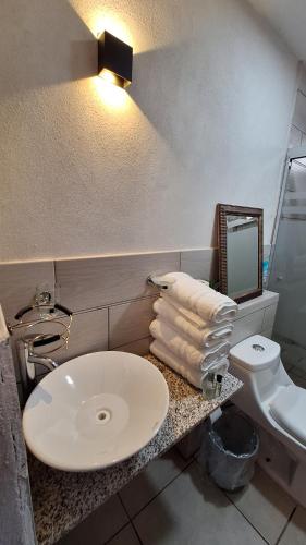Ванная комната в Vistas de Pátzcuaro