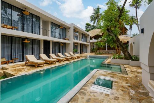 an image of a swimming pool at a villa at Terra Resort in Ahangama