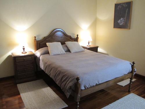 Postelja oz. postelje v sobi nastanitve Casa da Vila Cerveira