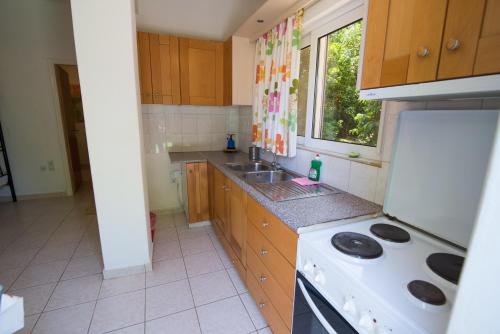 Kuchyň nebo kuchyňský kout v ubytování Rooms Nancy