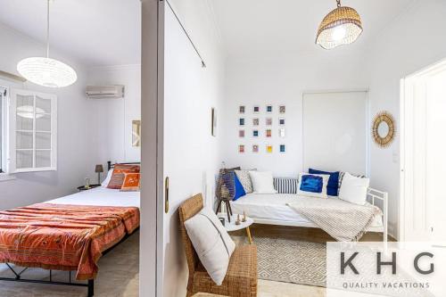 Théa Lassi 2 bedroom apartment, Garden level