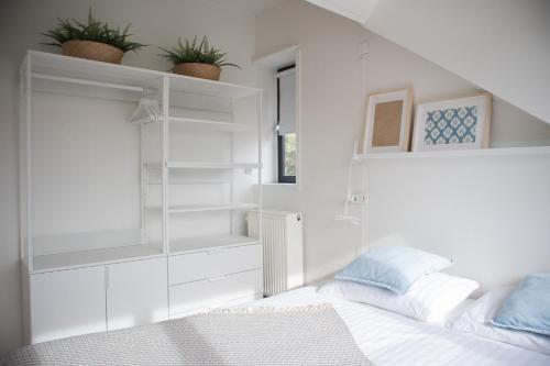 Postel nebo postele na pokoji v ubytování Tureluur - Boulevard de Wielingen 13b - Cadzand-Bad