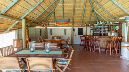 Restaurace v ubytování Plumtree Lodge