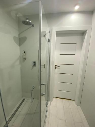 Koupelna v ubytování Hotel Kamil