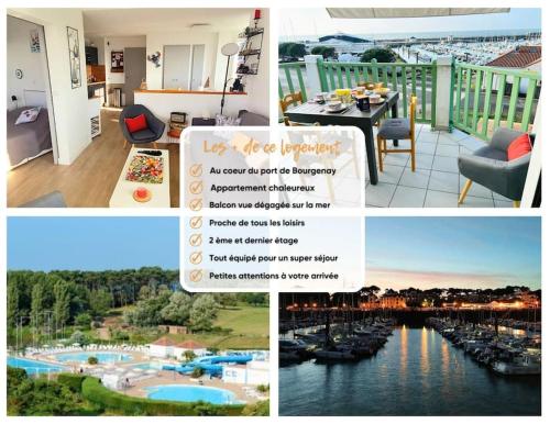 un collage de photos d'une cuisine et d'une maison dans l'établissement 