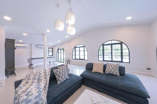 Katil atau katil-katil dalam bilik di The 38 Pool Villas Pattaya