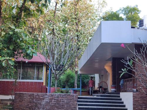 El edificio en el que está la villa