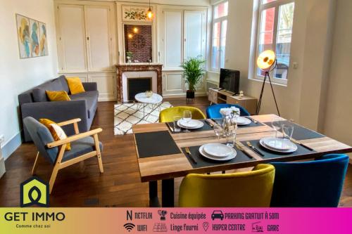 Charmant T2 Hyper-centre, Netflix, Gare