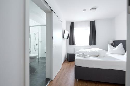 Chalet-Resort Montafonにあるベッド
