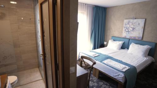 Koupelna v ubytování Garni Hotel Chicha - Winery ŠKRBIĆ