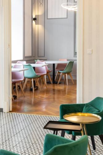 Χώρος καθιστικού στο Hotel Aria