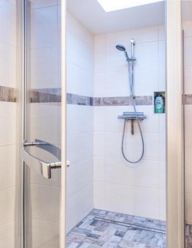 Ein Badezimmer in der Unterkunft Unser Studio-Apartment "Wohlfühloase"