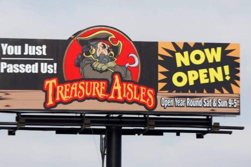 a sign for a restaurant with a monkey on it at Cozy 2 Bedroom Paired Home in Middletown, OH in Middletown
