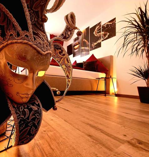 Posezení v ubytování Mefady Ferienhaus Stadtkyll