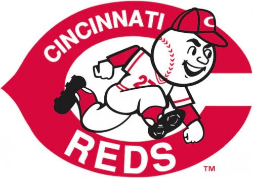 a red team logo for the cincinnati reds at Relaxing home near Interstate in Monroe