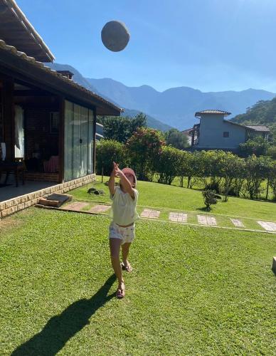 Tetamu yang menginap di Casa rosa de Guapimirim