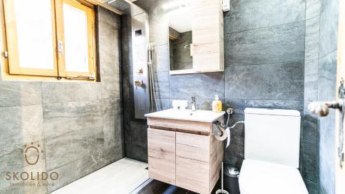 Koupelna v ubytování Chalet Independent, Termen