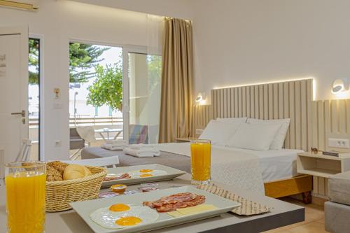 Mad på lejlighedshotellet eller i nærheden