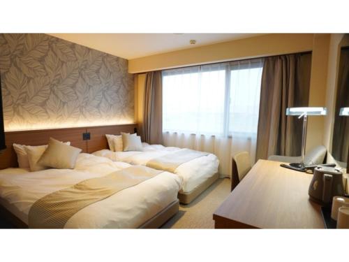 Katil atau katil-katil dalam bilik di Kutsurogi no Yado Juraku - Vacation STAY 03509v