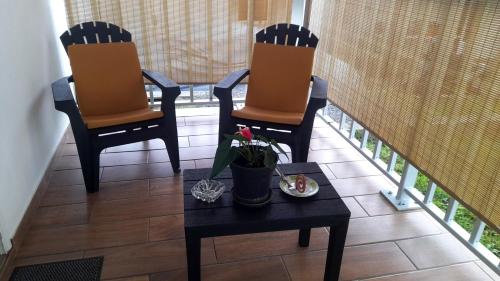 Nápoje v ubytování Bungalow charmant à Saint Paul avec terrasse et jardin privatif