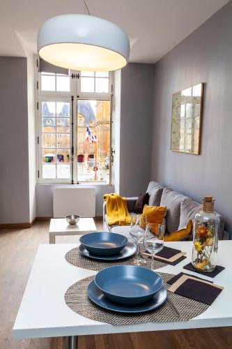 Appartement charmant Charleville-Mézières 45m² Vue sur la ville