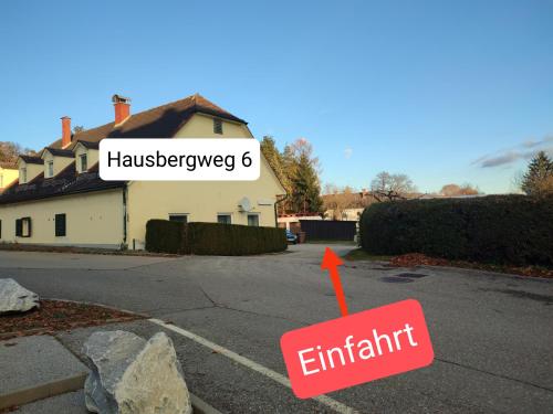 an image of a house with a sign that says enthusiasm at Be Home! 2. Apartment Gratkorn in Gratkorn