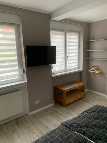 TV a/nebo společenská místnost v ubytování Residence Anke