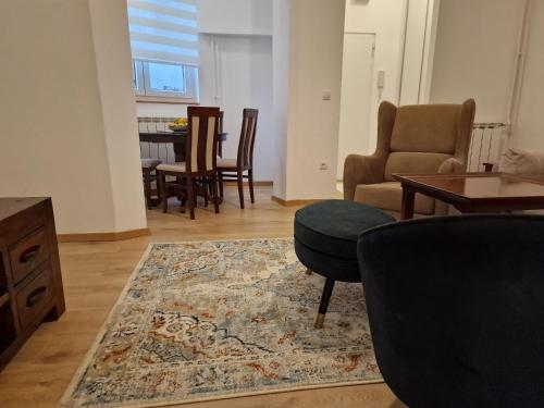 Posezení v ubytování Apartment Olga