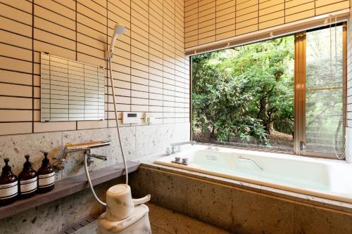 Bilik mandi di Hakone Sengokuhara Somuan - Vacation STAY 15681